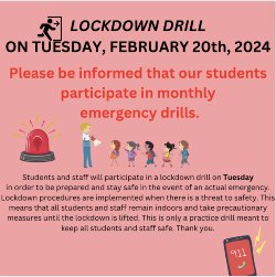 LOCKDOWN DRILL